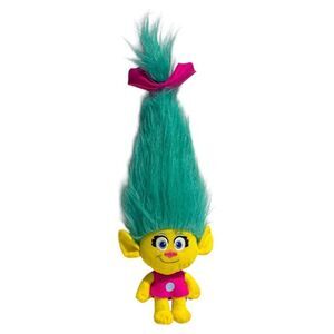 Trolls SMIDGE TROLL W/‎ LARGE TURQUOISE HAIR 18" Plush STUFFED ANIMAL Toy